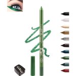 Crayon gel yeux paillet� vert m�tallique brillant eye liner waterproof et longue tenue eyeliners effet ...