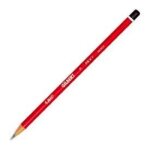 Crayon de papier - bic - hb gilbert - corps rond - t�te tremp�e - lot de 12