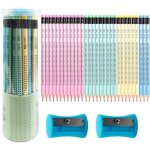 Crayons � papier avec gomme crayons graphites hb pour les examens lcole le bureau lesquisse - 30 pieces ...