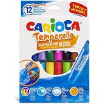 Crayons de peinture - carioca - lot de 12 - pour enfants - multicolore