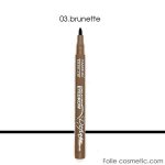 Fashion make - up feutre sourcils biseaut longue tenue 03 brunette