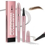 Crayon  sourcils - magique - 3d - impermable - longue dure - brun fonc