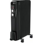 Crazychic - radiateur bain dhuile electrique 2000w - chauffage dappoint mobile portable - thermostat ...