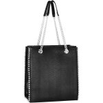 Sac epaule cha�nes - crazychic - sac � main serpent clous billes perles femme cuir pu - cabas fourre ...