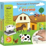 Tampons - crea lign - ma petite ferme - pour enfants de 3  8 ans - activit crative - mixte