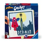 Creart 20x20 cm spider man, loisir cratif, 23891, ravensburger