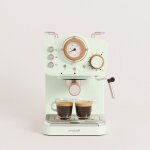 Cafetire expresso - thera retro - 20 bars - rservoir 125l - vert pastel