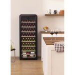 Cave � vin r�tro - create - winecooler - 12 45 ou 76 bouteilles - temp�rature r�glable - �co - friendly ...