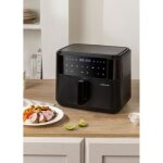 Create - friteuse sans huile 10 l avec séparateur noir - fryer air dual Create - friteuse sans huile 10 l avec séparateur noir - fryer air dual