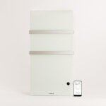 Sche - serviettes lectrique - create - warm towel crystal - verre - wifi - 600w