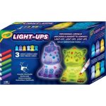 Cratif - crayola - colorable light up characters - personnalise ta veilleuse avec feutres! ds 4 ans ...