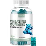 Creatine gummies go�t myrtille - cr�atine monohydrate 100% pure pour la performance physique et la puissance ...