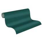 A. s. creation new elegance 375555 papier peint intiss� uni 0. 53 m x 10. 05 m vert
