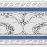 A. s. creation only borders 9 681645 frise en papier peint intiss 0. 10 m x 5 m bleu