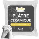 Plâtre pour moulage - creative deco - 5kg - blanc - poudre de céramique - alginate moulage Plâtre pour moulage - creative deco - 5kg - blanc - poudre de céramique - alginate moulage