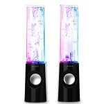 Creative eau danse haut - parleur musique fontaine lumire colore jet d'eau audio ordinateur portable ...