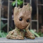 Creative guardians of the galaxy vol. 2 baby groot figure 6 jouet de style flowerpot