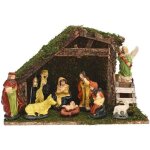 Crche de nol 8 santons porcelaine