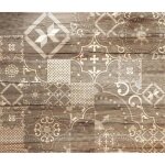 Cpm - crédence adhésive en alu imitation bois - l. 20 x l. 20 cm - marron Cpm - crédence adhésive en alu imitation bois - l. 20 x l. 20 cm - marron