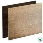 Crédence cuisine stratifiée hpl réversible chêne / chêne brun 3000 x 640 x 134 mm fsc forestea dimensions ... Crédence cuisine stratifiée hpl réversible chêne / chêne brun 3000 x 640 x 134 mm fsc forestea dimensions ...