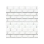Cr�dence - nordlinger pro - lot de 2 120x80 cm - aspect carreaux de m�tro - 3 mm - facile � coller