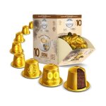Crema premium box 100 capsules de caf� en aluminium