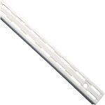 Crémaillère murale - monin - ea32 - acier laqué - double perforation - 2060 mm Crémaillère murale - monin - ea32 - acier laqué - double perforation - 2060 mm