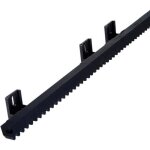 Crémaillère nylon fixation supérieure Crémaillère nylon fixation supérieure