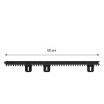Crmaillre supplmentaire 50cm pour motorisation de portail extel - 761105 - extel