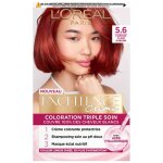 Cr�me coloration excellence loreal paris - ch�tain clair auburn 5. 6