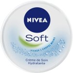 Crmes pour le corps nivea soft crme de soin hydratante 200 ml - lot de 2 82198