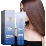 Creme de lissage cheveux protein hair straightening cream keratine cheveux traitement creme lissanteproduit ...