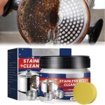 Crème nettoyante plaques cuisson & surfaces inoxnettoyant pour acier inoxydable nettoyant universel (1 ... Crème nettoyante plaques cuisson & surfaces inoxnettoyant pour acier inoxydable nettoyant universel (1 ...