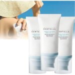 Crème solaire spf 50 - 3pc - centella - protection hydratante - résiste aux uv Crème solaire spf 50 - 3pc - centella - protection hydratante - résiste aux uv