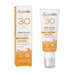 Cr�me solaire visage - acorelle - spf 30 - protection uva / uvb - bio - 40 ml