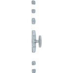 Cr�mone en acier zingu� � bouton - type map 1 - map industries