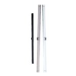 Crmone en applique stylbarr pour serrure en 2 points 3. 00m blanc laque - iseo - 40003000