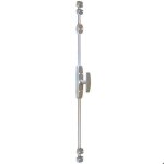 Cr�mones � tringle demi ronde n�1 et n�2 zamak poli - map massard - 1bzk