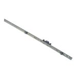 Cr�mone - verrou - ferco - g - 12425 - l 450 mm - c�t� d fixe 155 mm - verrouillage par galets