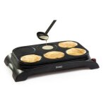 Crêpière domo family crêpes - do8709p - 6 personnes - revêtement antiadhésif - 1000w Crêpière domo family crêpes - do8709p - 6 personnes - revêtement antiadhésif - 1000w