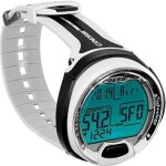 Cressi leonardo - ordinateur de plonge - taille unique - blanc / noir - ks770150