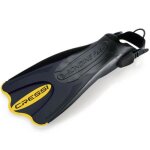 Cressi palau saf palmes - noir / jaune mixte adulte