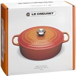Le creuset 21178350602430 signature cocotte ovale fonte cerise 35 cm Le creuset 21178350602430 signature cocotte ovale fonte cerise 35 cm