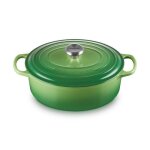 Le creuset cocotte en fonte �maill�e 31 cm vert