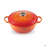 Le creuset marmite orange 26 cm
