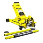 Cric hydraulique kraft mller professionnel 2. 25t haut. de levage 495cm leve rapide avec systme  ...