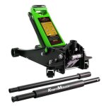 Cric hydraulique kraft mller professionnel 2. 25t haut. de levage 495cm leve rapide avec systme  ...