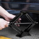 Cric de levage losange inoxydable pour voiture van à manivelle vilebrequin chromée 2 tonnes. Cric de levage losange inoxydable pour voiture van à manivelle vilebrequin chromée 2 tonnes.