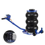 Cric pneumatique 3 t - duoku - plage de levage de 140 � 450 mm - lev�e rapide - poign�e allong�e - id�al ...