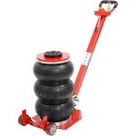 Cric pneumatique 3 tonnes cric � levage rapide avec 3 coussins dair outil de leva automatique de voiture ...